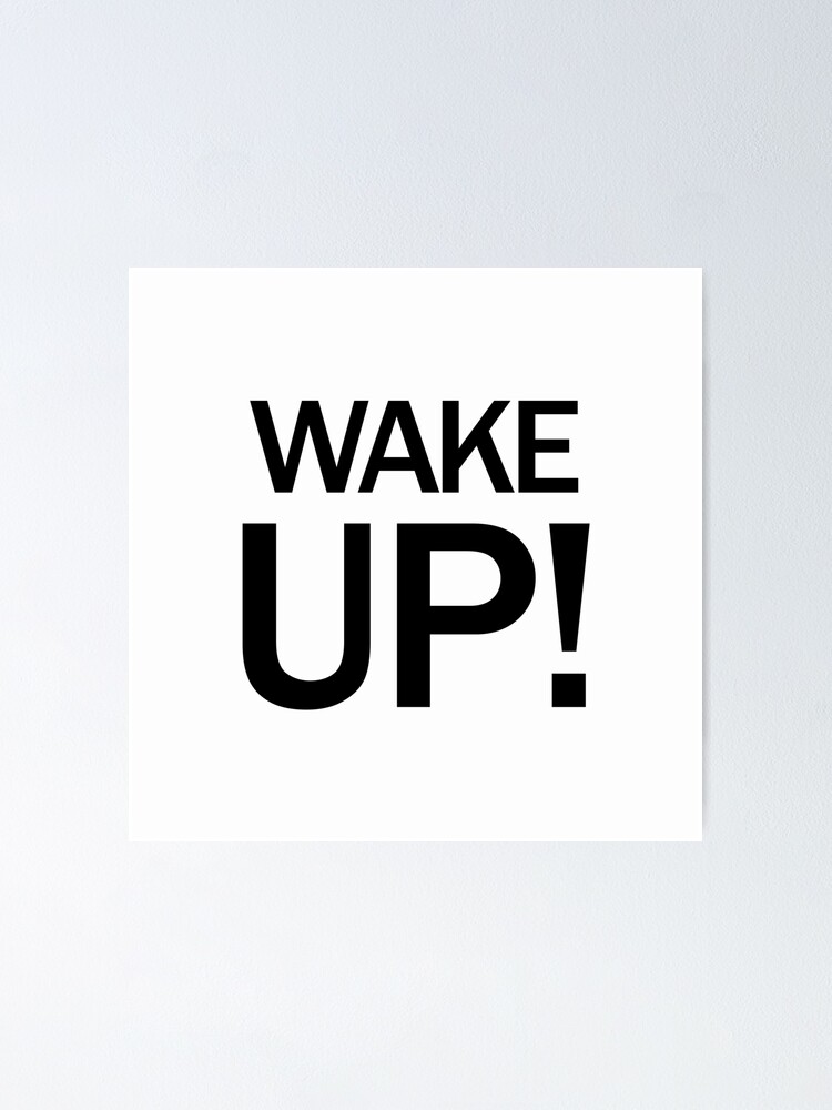 And When I Wake Up {Poster}