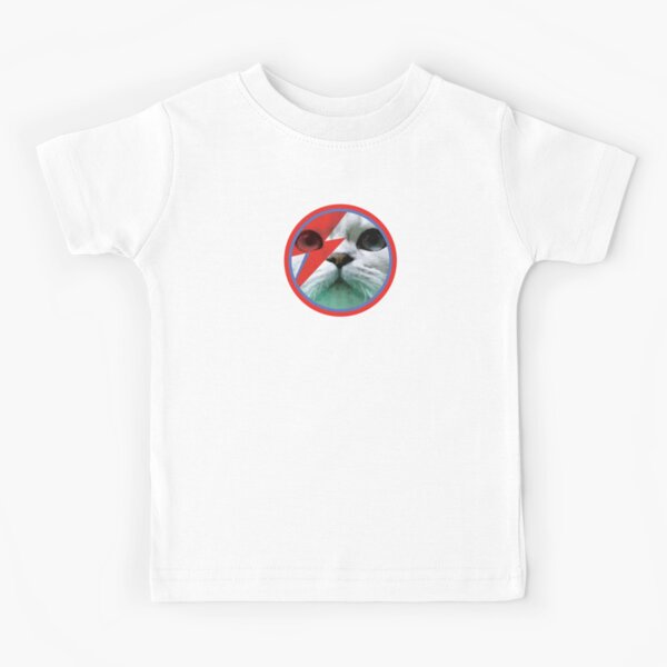 Bowie Cat Kids T-Shirt