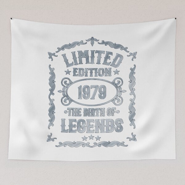 Item preview, Born 1979 - Funny Legends 40th Birthday T-Shirt designed and sold by Dubbra.
