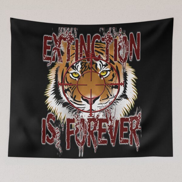 Item preview, EXTINCTION IS FOREVER designed and sold by Paparaw.