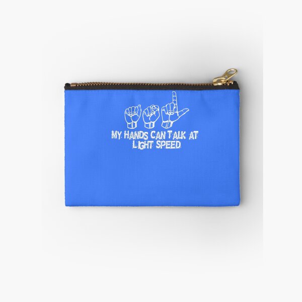 Item preview, My Hands Talk at Light Speed - ASL Design designed and sold by Hindsight-2020.