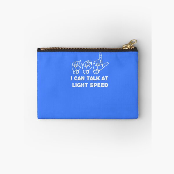 Item preview, My Hands Talk at Light Speed - ASL Designs designed and sold by Hindsight-2020.