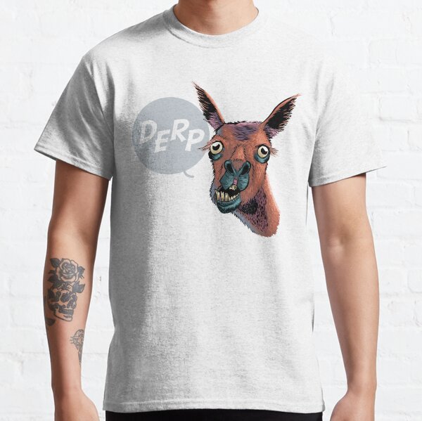 Derp Llama Classic T-Shirt
