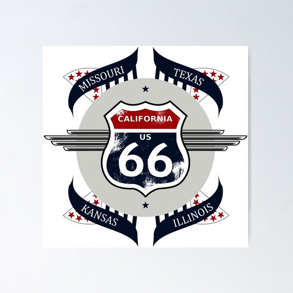Item preview, Route 66 my new version designed and sold by Edgar Moya.
