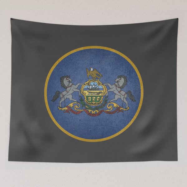 Item preview, Pennsylvania State Flag designed and sold by HawkstoneDesign.