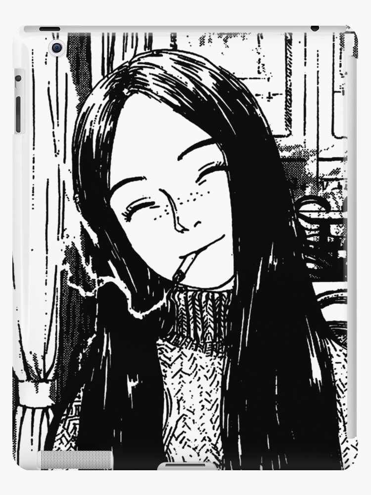 Smoking Anime Girl Ipad Caseskin By Amvhdesigns