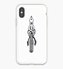 Vinilo o funda para iPhone Pluma de calamar
