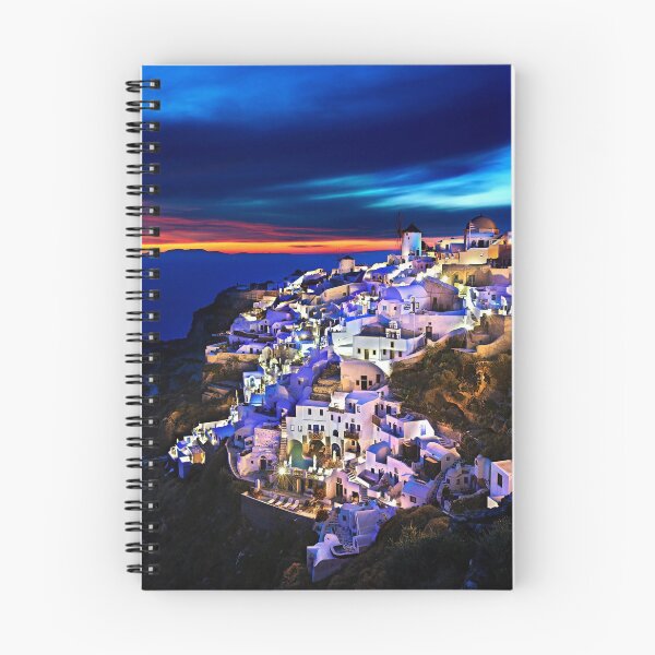 Item preview, Night falling in Oia, Santorini designed and sold by Hercules Milas.