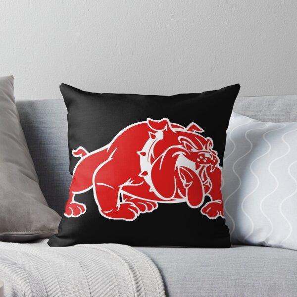 Item preview, Wilson Football Helmet Logo (Red Bulldog) designed and sold by The Bulldog Hour.