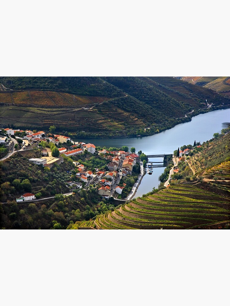 "Pinhao town & Douro river Portugal" Poster for Sale by Cretense72