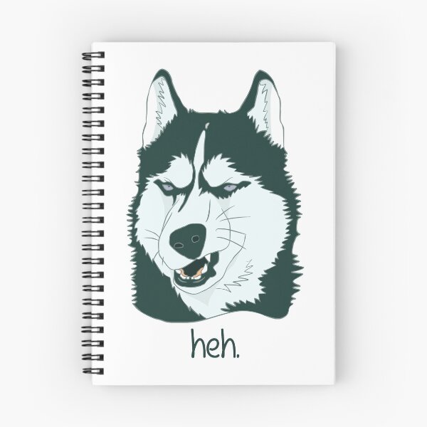Item preview, Smug And Cheeky Siberian Husky designed and sold by therealsadpanda.