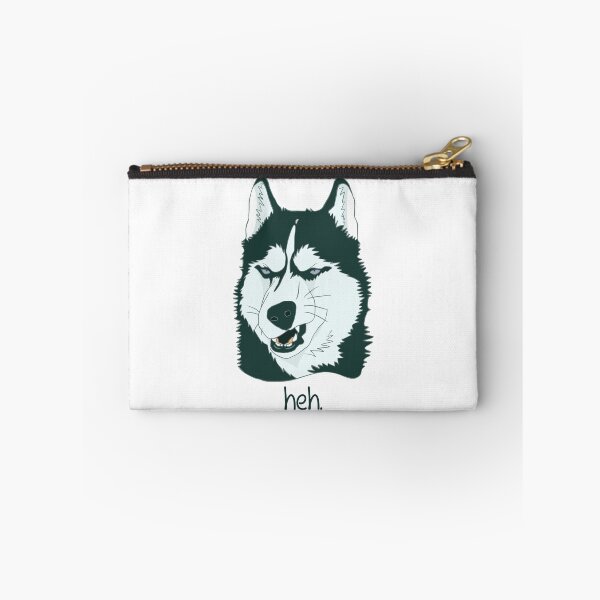 Item preview, Smug And Cheeky Siberian Husky designed and sold by therealsadpanda.