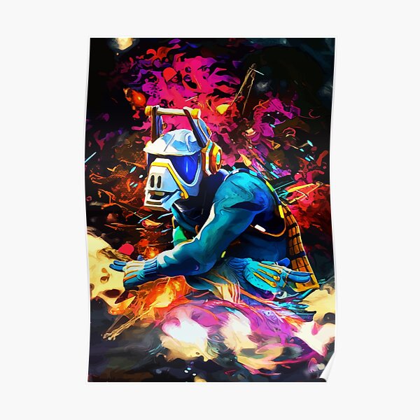 Fortnite Posters Redbubble - how to make your roblox avatar drift from fortnite youtube