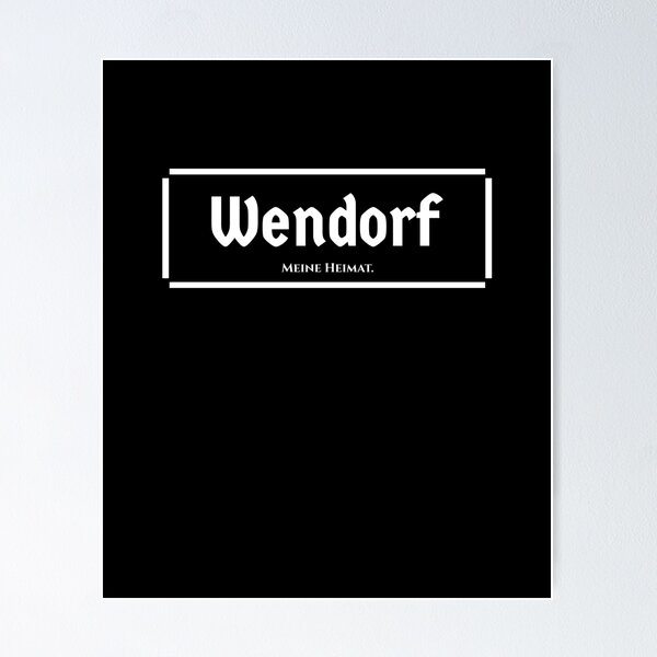 Artikelvorschau, Wendorf T Shirt Geschenk | Stadt entworfen und verkauft von ProjectsMM.