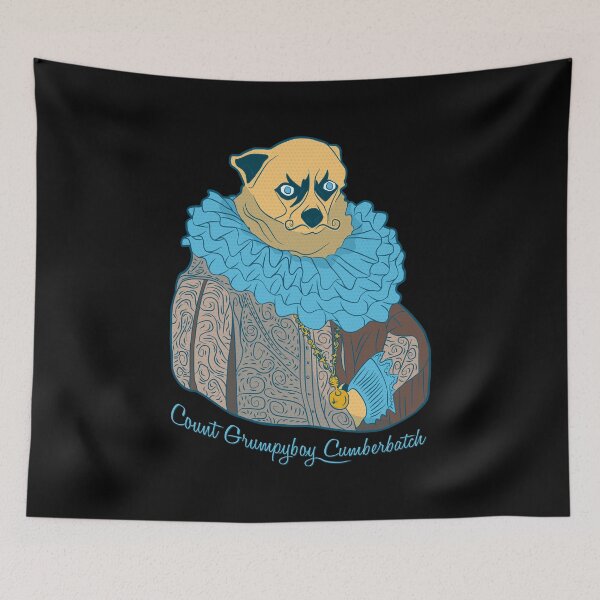 Item preview, Count Grumpyboy Cumberbatch Nobility Royalty Chihuahua designed and sold by therealsadpanda.