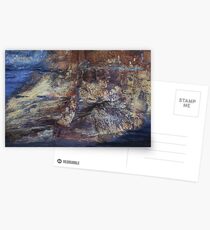 Ship Stern Bluff Rock Abstract Postcards