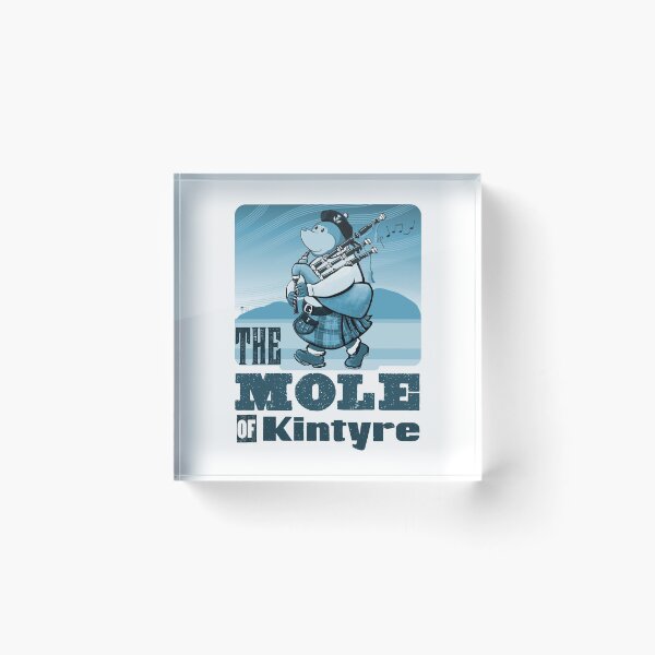 Item preview, Scottish Bagpipe Playing Mole Of Kintyre Pipe Band designed and sold by brodyquixote.