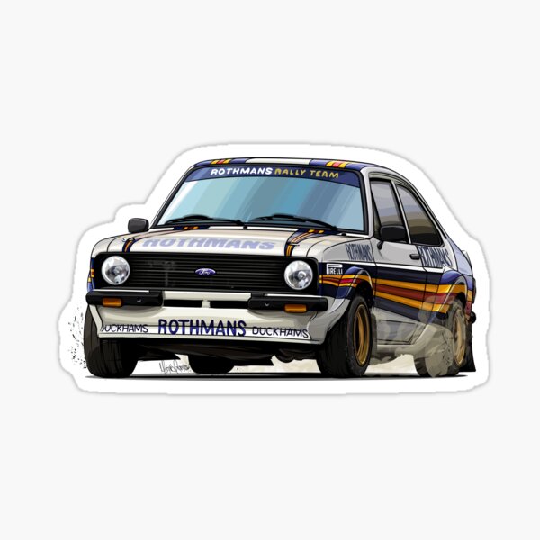 1980 DnF DECAL FORD ESCORT RS 1800 MKII A.VATANEN RAC R 05 