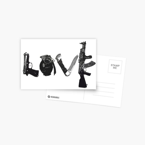 Item preview, Banksy Steez Love Weapons designed and sold by bufumofo.