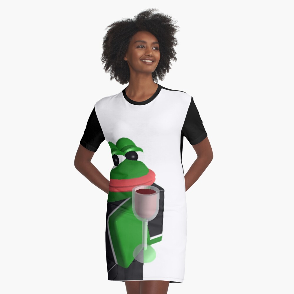 Pepe Roblox Meme Graphic T Shirt Dress By Boomerusa Redbubble - roblox meme outfits