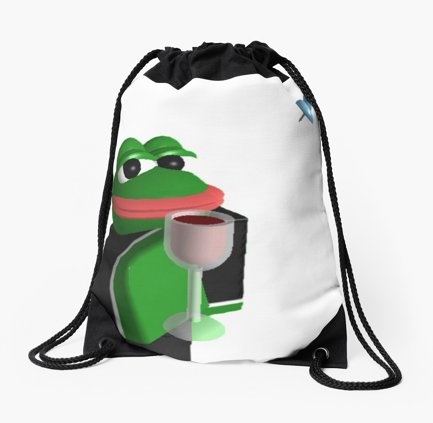 Pepe Roblox Meme Drawstring Bag By Boomerusa Redbubble - roblox boomer meme lightweight sweatshirt by boomerusa redbubble