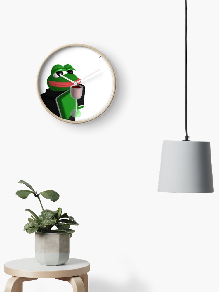 Pepe Roblox Meme Clock By Boomerusa Redbubble - pepe pepe roblox