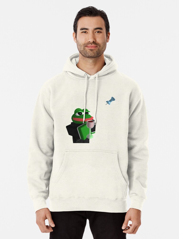 Pepe Roblox Meme Pullover Hoodie By Boomerusa Redbubble - pepe roblox meme duvet cover by boomerusa redbubble
