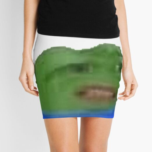 Pepe Roblox Meme Mini Skirt By Boomerusa Redbubble - pepe roblox meme postcard by boomerusa redbubble