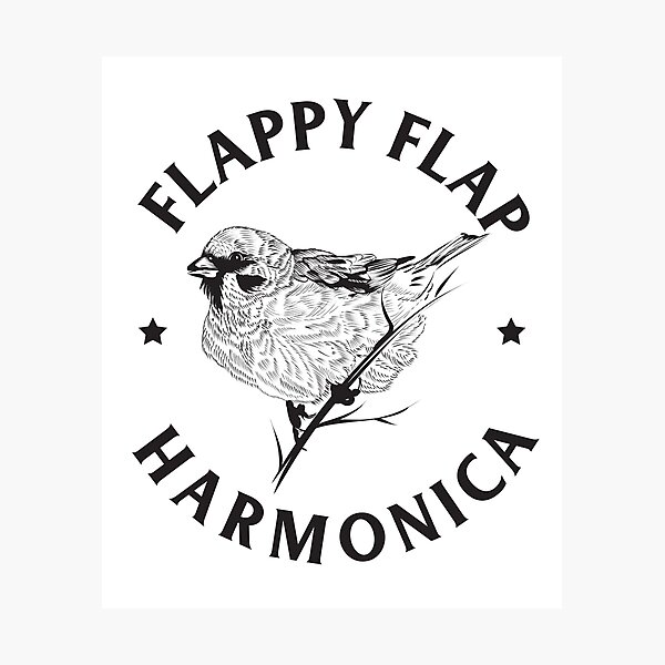 Item preview, Flappy Flap Harmonica designed and sold by machmigo.