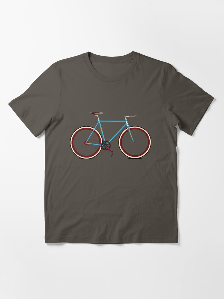 Aperçu 3 sur 7. T-shirt essentiel avec l'œuvre Bicyclette créée et vendue par AndyScullion.