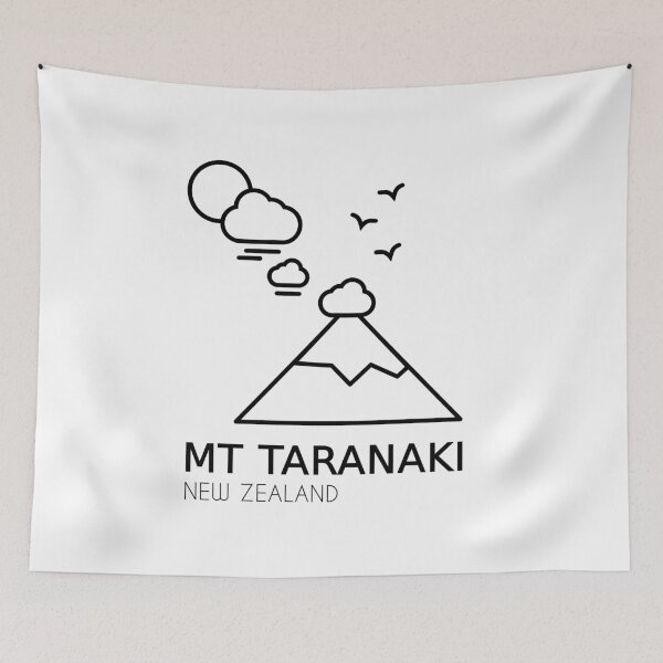 Item preview, Mount Taranaki New Zealand designed and sold by kiwishirts.