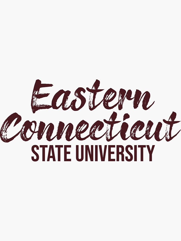 "Eastern Connecticut State university" Sticker for Sale by estl Redbubble