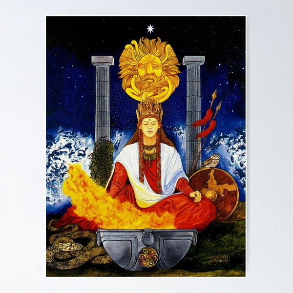 A4 Art Print, Deer Medicine, Goddess Art, Celtic Art, Celestial