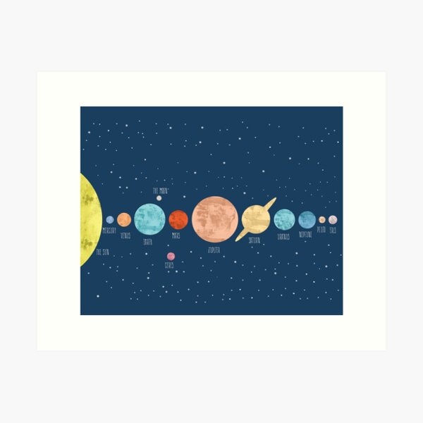 Item preview, Solar system designed and sold by Rosaliartbook.