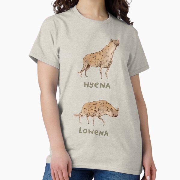 Vista previa del artículo con la obra «Hiena Lowena», diseñado y vendido por SophieCorrigan.
