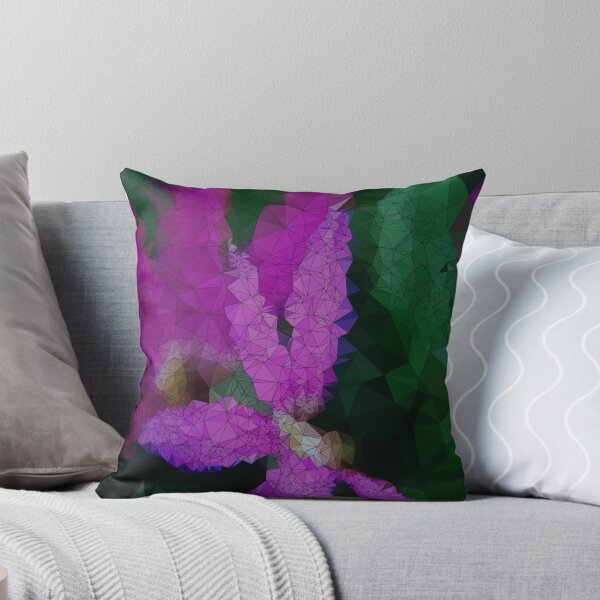 Item preview, Triangulated, Low Poly Purple Flowers designed and sold by Heathermarie321.