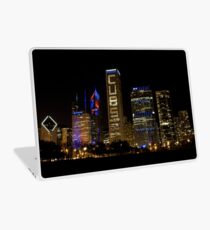 Cubs Symmetrische Skyline Chicago Laptop Skin