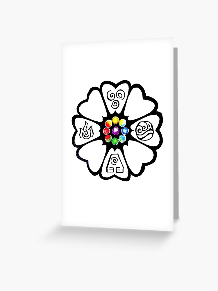 White Lotus Pai Sho Tile Greeting Card For Sale By Gabatron3000 Redbubble