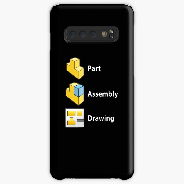 3D Cad/Cam/Cae Solid Works | Black Version Samsung Galaxy Snap Case