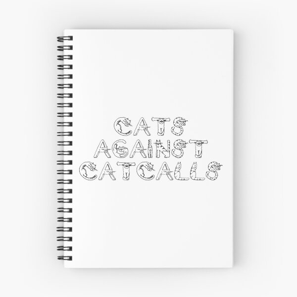 Item preview, Cats Against Catcalls - Black designed and sold by FangirlFuel.
