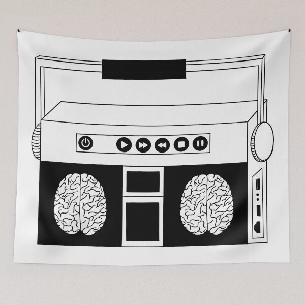 Item preview, Music brain anatomy designed and sold by carries-anatomy.