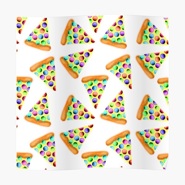 Rainbow Pepperoni Posters Redbubble - new roblox promo code cookie donimo crown