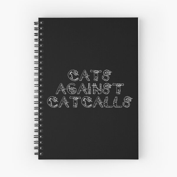 Item preview, Cats Against Catcalls - White designed and sold by FangirlFuel.
