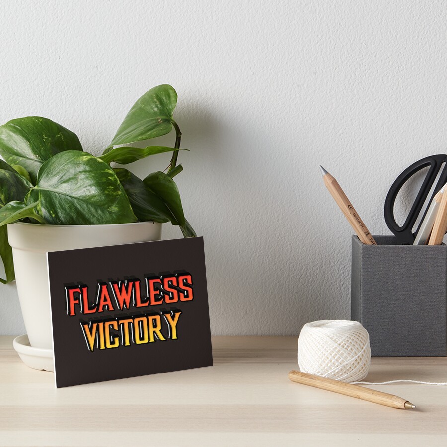 Flawless Victory, Mortal Kombat, Mortal Kombat 11 Metal Print for Sale  by surik