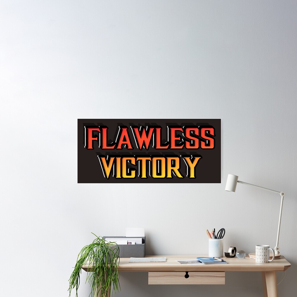 Gallery Pops Mortal Kombat - Flawless Victory Framed Art Print