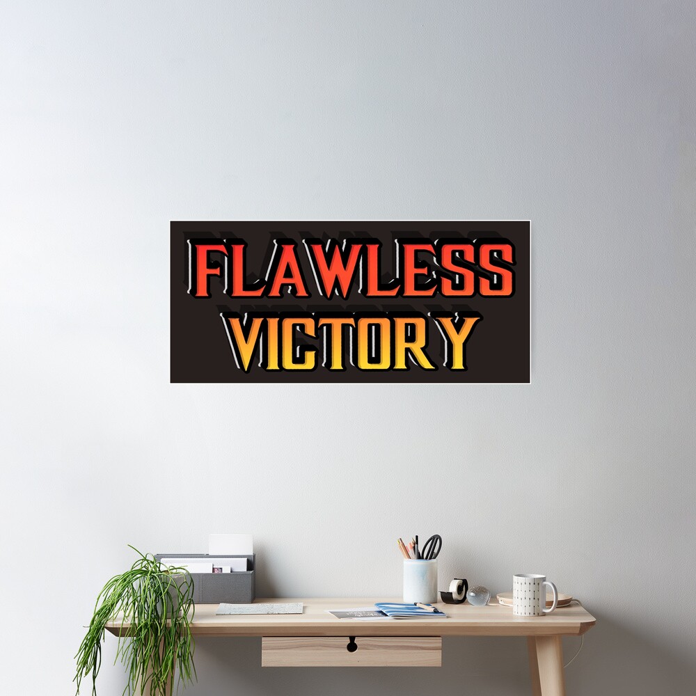 Gallery Pops Mortal Kombat - Flawless Victory Framed Art Print