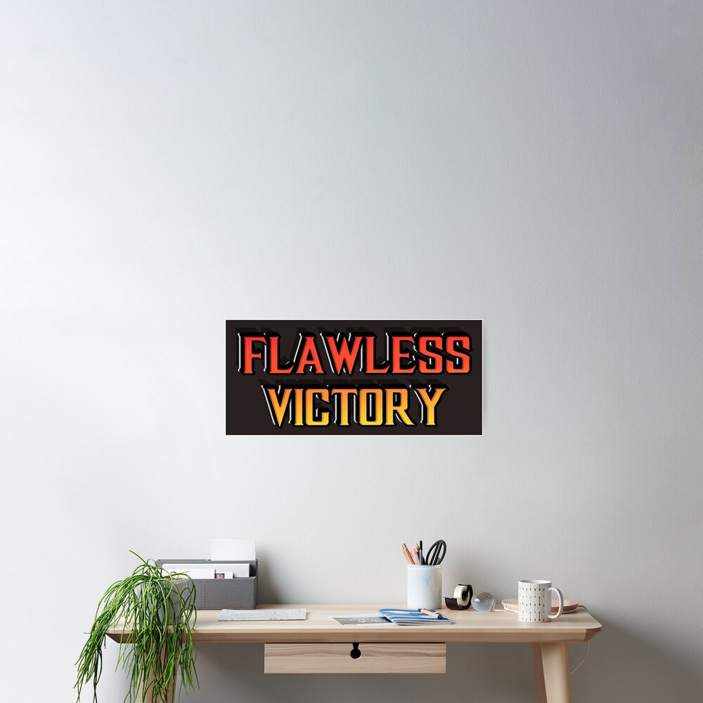 Gallery Pops Mortal Kombat - Flawless Victory Framed Art Print