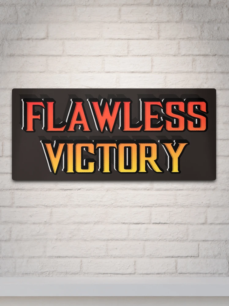 Flawless Victory, Mortal Kombat, Mortal Kombat 11 Metal Print for Sale  by surik