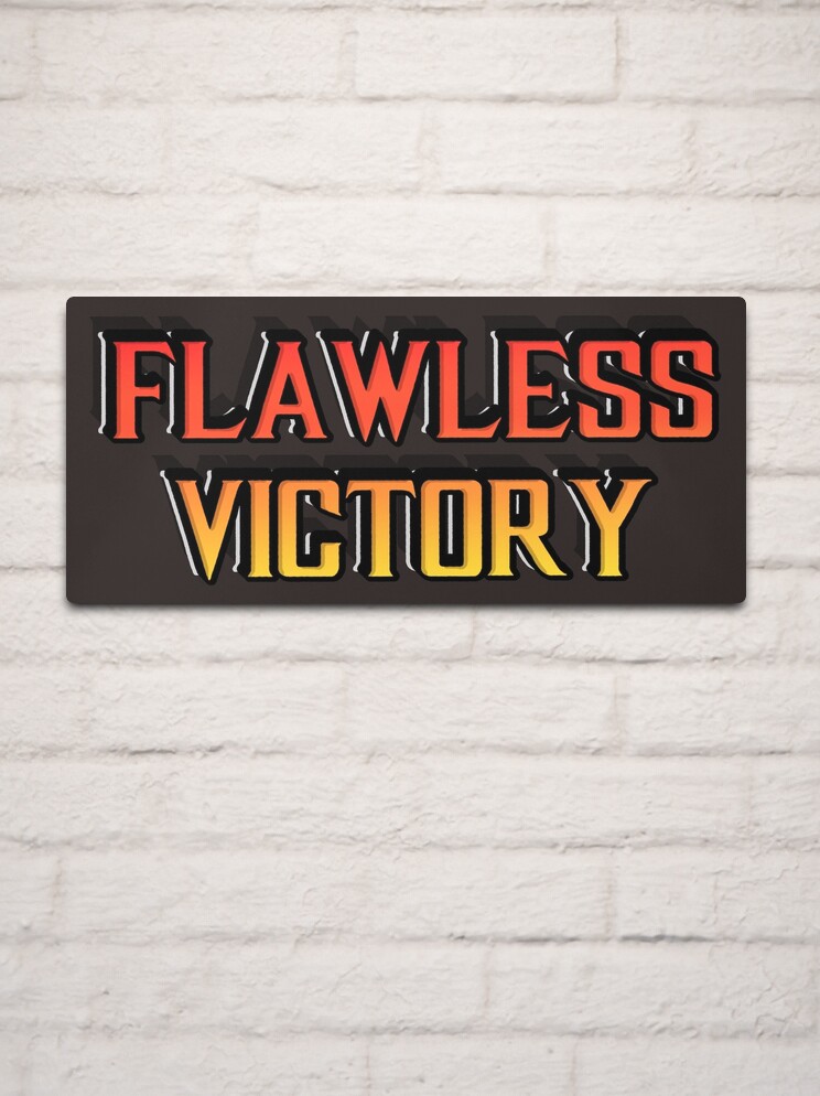 Flawless Victory, Mortal Kombat, Mortal Kombat 11 Metal Print for Sale  by surik