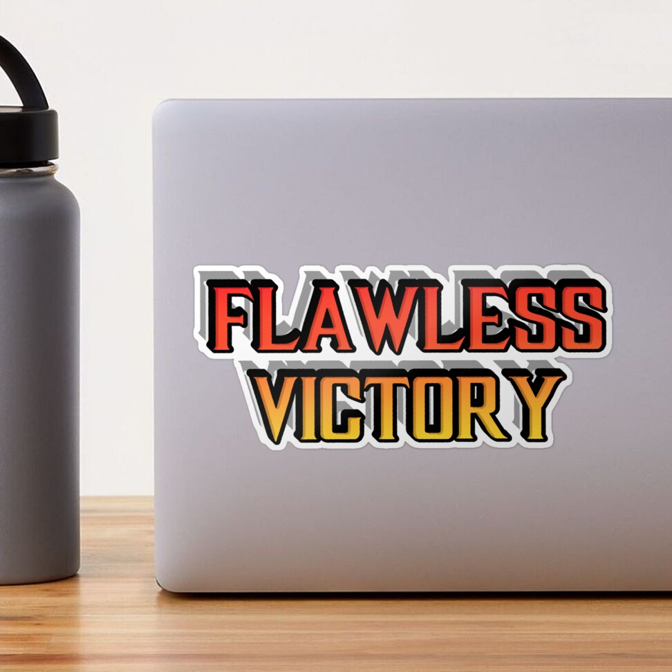 Mortal Kombat Flawless Victory - Flawless Victory - Sticker